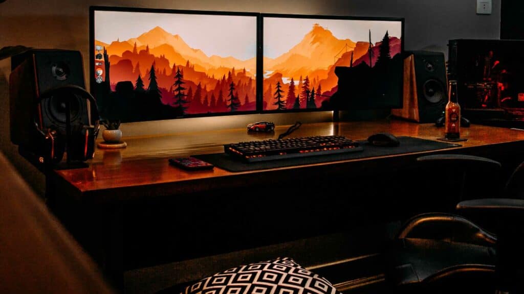 best-desk-dual-monitors