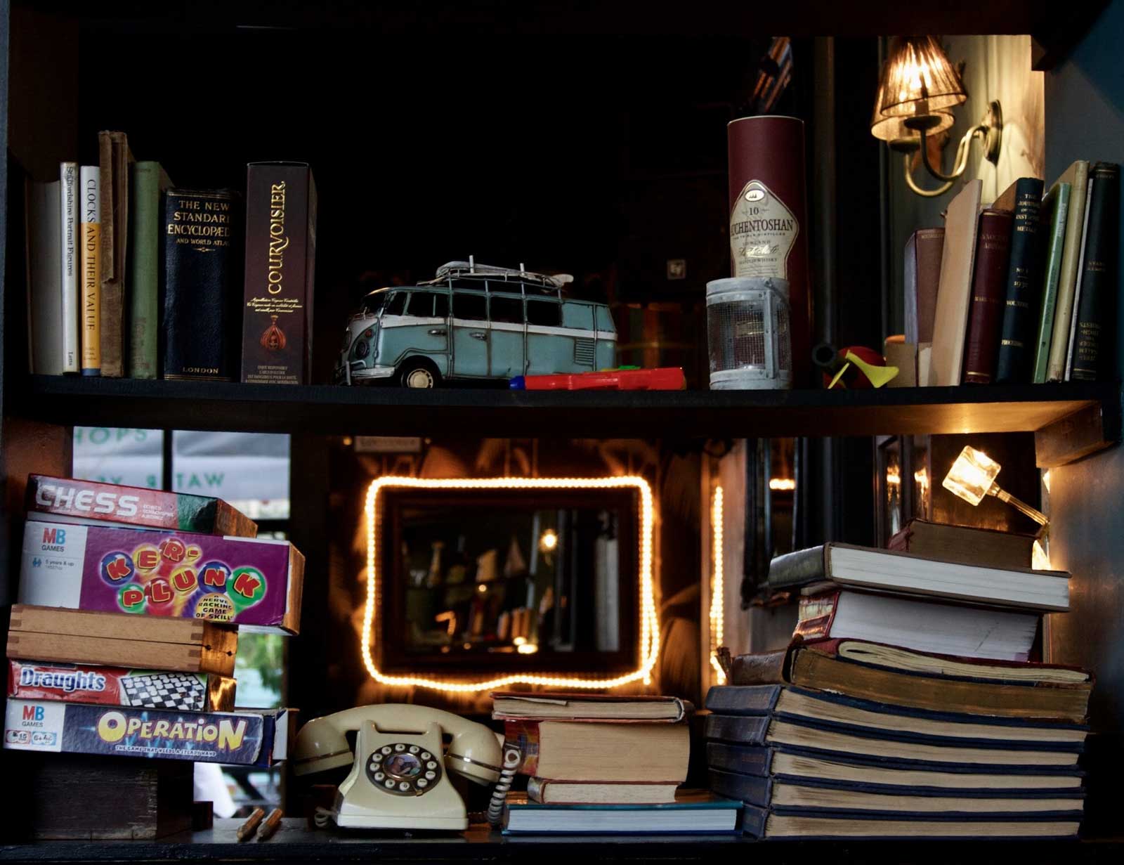 Are you displaying expensive art work on your bookshelves?