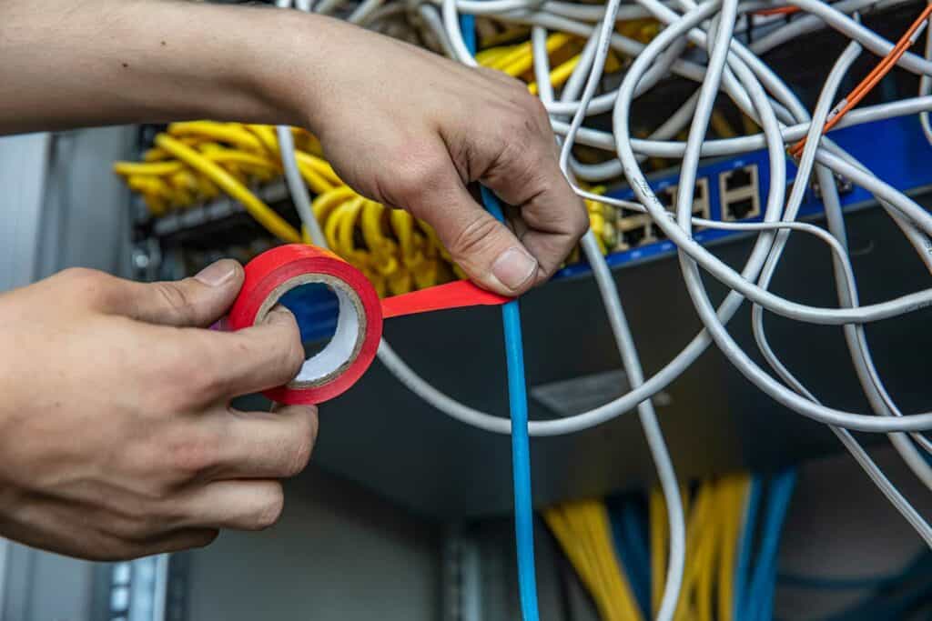 Can You Use Electrical Tape For Cable Management?