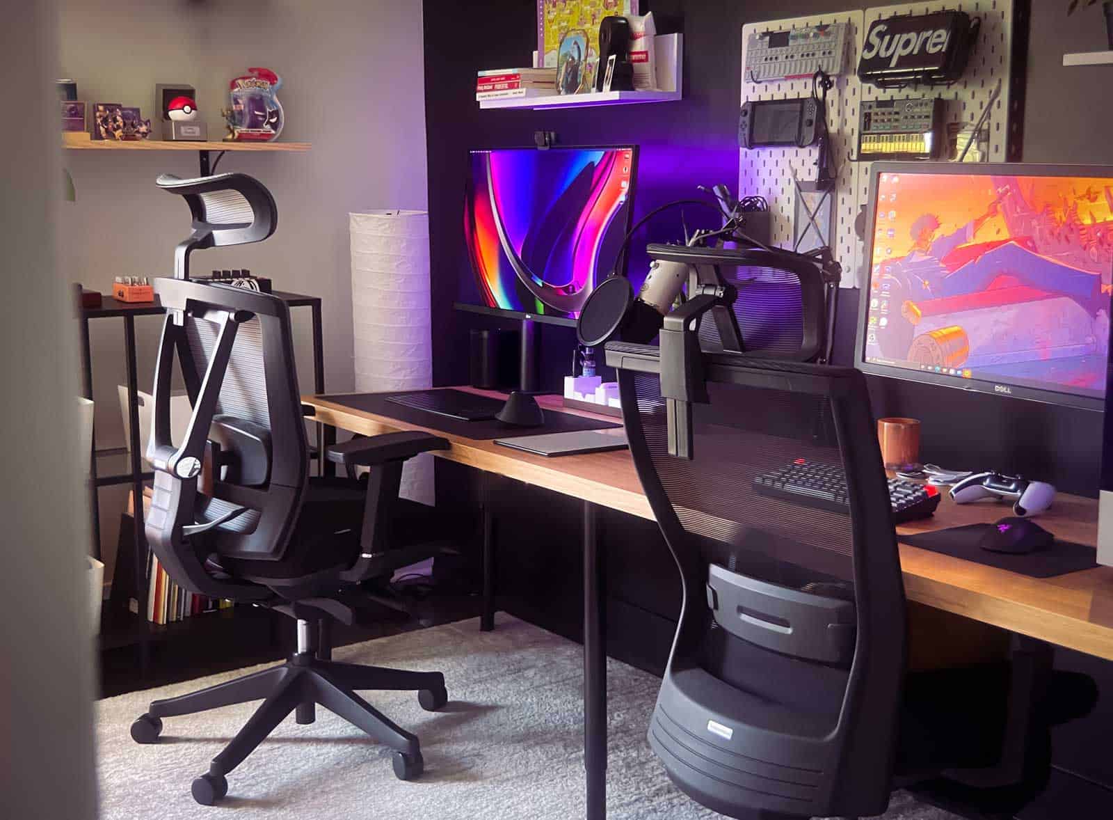 What should you put under your desk chair in your home office?
